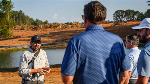 National pro golf architect tours new private course. 'We're starting to uncover the magic'
