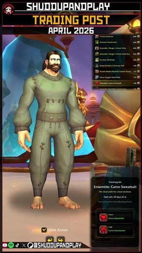 WoW April Trading Post Items + Prices | Full Showcase