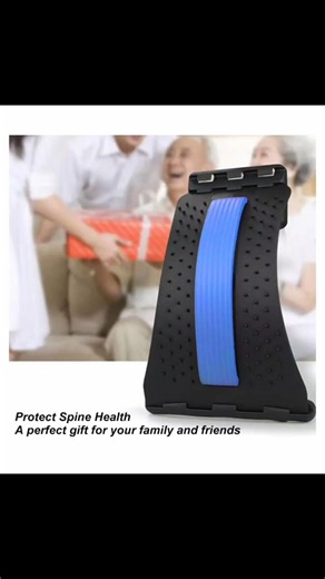 Multi-Level Back Stretcher & Lumbar Support Device | Back Pain Relief & Posture Correction #sciatica