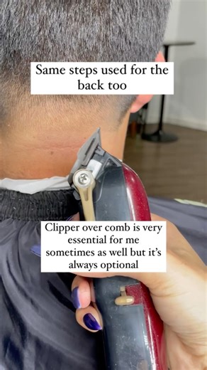 ✨ DM me for FULL steps ✨ I’ll share the EXACT order that I do the steps, how to use ONLY 2 guards for the whole entire cut & how clipper over comb can help REDUCE so much time on a cut. Also, there are tricks and tips for using the clipper over comb method 👀✨✨ #tutorial #tutorialreels #steps #stepstosuccess #dallasbarber #babershopconnect #thebarberpost #nastybarbers #localbarber #babylis #wahl #success #procreate #goat #idothis #create #getinspired #trueartist #thecutapp #explore #explorepage 