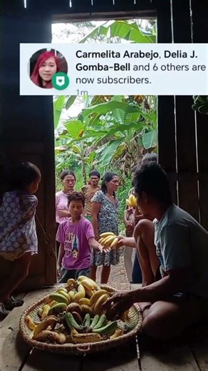 "You Are My Boss!" 🙏 Sharing Banana Harvest & Big Shoutouts #Shorts