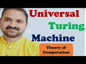 Universal Turing Machine || Binary encoding of Turing machine || TOC || FLAT || Automata Theory