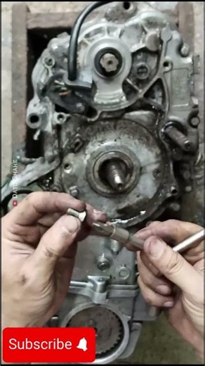 Wave Alpha 110 Engine Disassembly Guide #shorts #hondamotorcycles #wavealpha