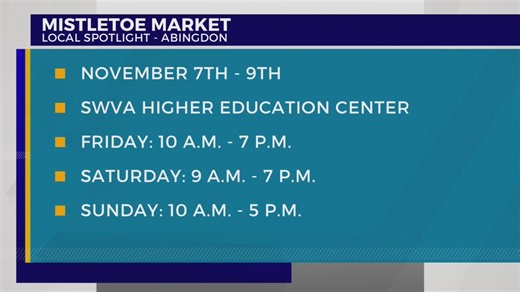 Mistletoe Market offering great holiday finds in Southwest Virginia