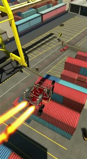 This GMod Buggy Went Faster Than Light and Crashed Into a Container 😱 #gmodechaos