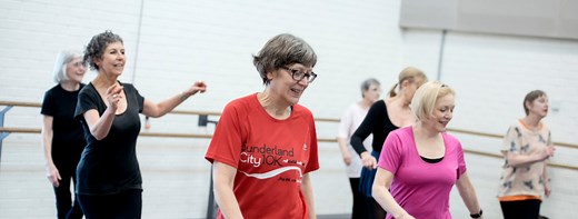 Over 55's Classes and Workshops - Dance City