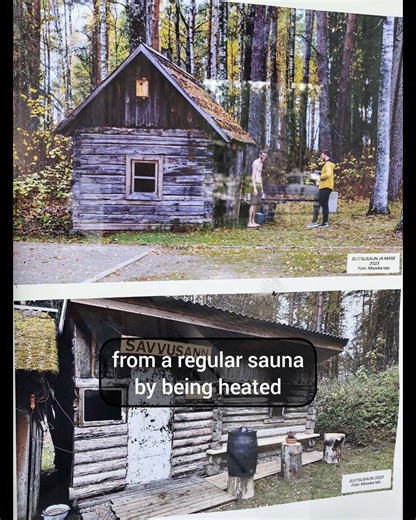 Fun fact: smoke saunas are considered an immersive, ritualistic experience