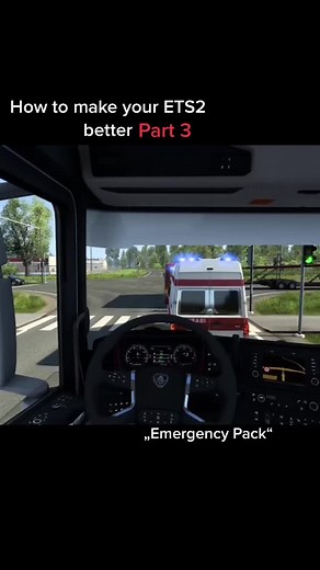 Dispatch called an Ambulance 🚨🚒🚓🚑🚨 #emergency #ets2 #eurotrucksimulator2 #ambulance