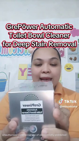 Automatic Toilet Bowl Cleaner for Deep Stain Removal