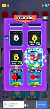 All my Past Upgrades in Fighter Merge!!!