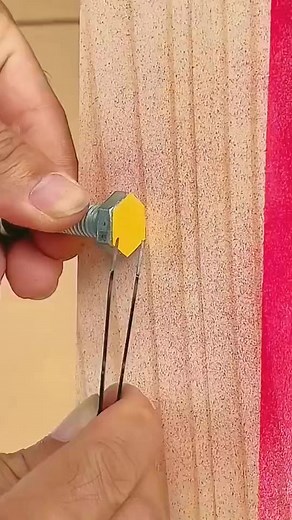 How to Securely Fasten a Bolt into Wood. #woodworking #short | DK Tools