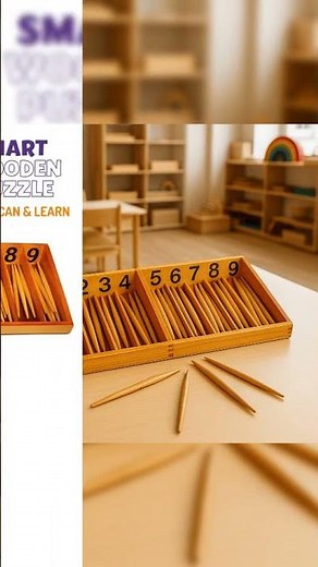 Spindle Box Montessori- Montessori Math Learning for Kids