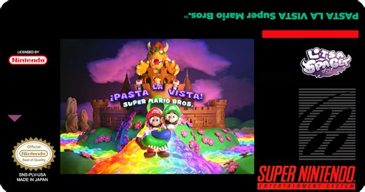 PASTA LA VISTA Super Mario Bros.