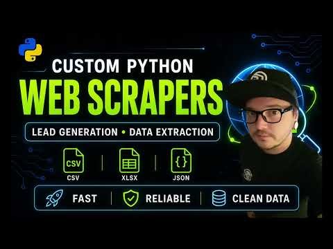 Custom Python Web Scraper | Multi-Page Data Extraction Demo