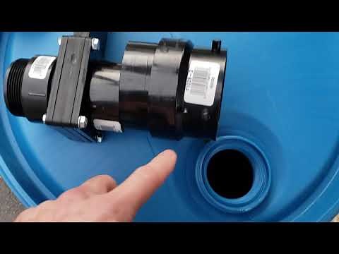 DIY RV Waste Tote Barrel