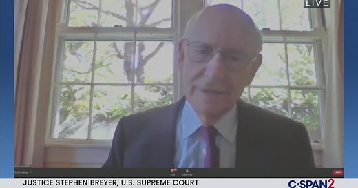 Justice Stephen Breyer on Role of the Supreme Court