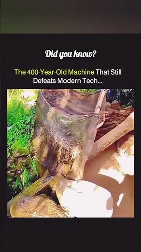 This Ancient Mill Runs Without Electricity! 😱💧