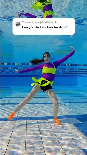 Underwater Cha Cha Slide Dance Challenge 💦