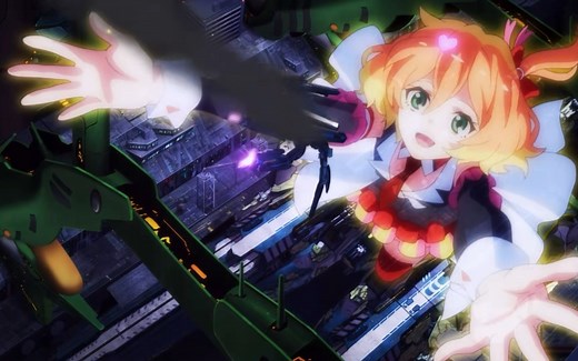 【超时空要塞delta剧场版】堕天使的演出&芙蕾雅用生命在唱歌