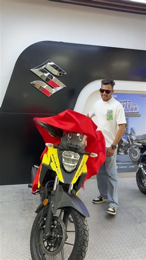 The Wait Is Over! V-Strom SX 250 Is Finally Home 🏠🏍️ #newbike #suzukivstrom #vstromsx250 #rider