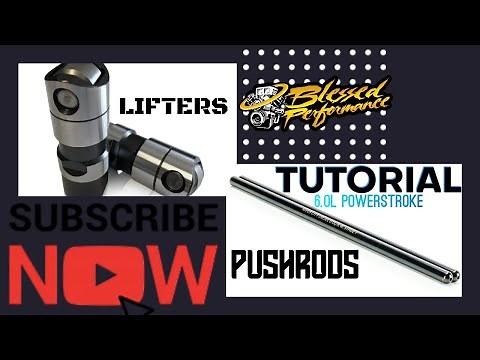Blessed Performance 6.OL POWERSTROKE Push-Rods/Lifters TUTORIAL!