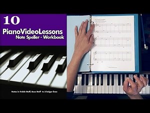 Note Speller Workbook for Piano - Free online Piano Lessons