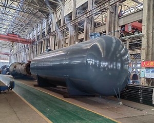 [Hot Item] Industrial Carbon Steel Water Treatment Filter Vessel Buffer Tank