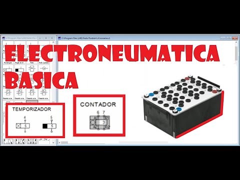 CONTADOR Y TEMPORIZADOR en FESTO FLUIDSIM | Como Funcionan | Electroneumatica