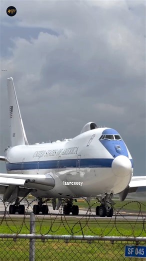 Doomsday Plane: The Aircraft That Flies Only When the World Is in Danger | #shorts