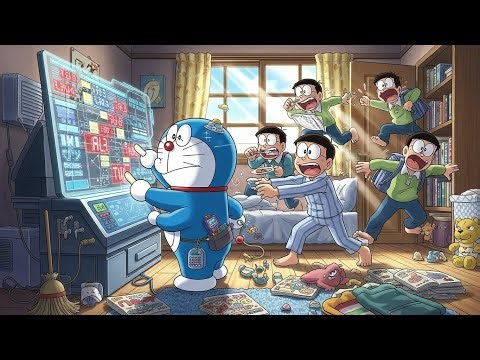 Doraemon & Nobita: The Lost Seconds Adventure | Time-Break Anime Story