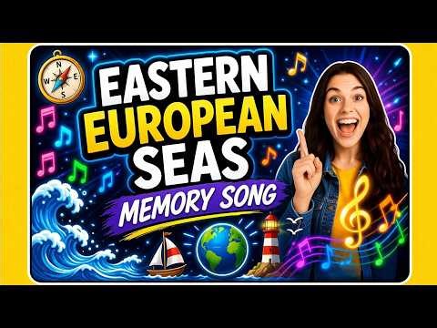♫ Eastern European Seas Memory Song! Classical Conversations, Cycle 2, Week 12, Geography