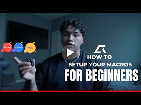 HOW TO SET UP YOUR MACROS (FOR BEGINNERS)