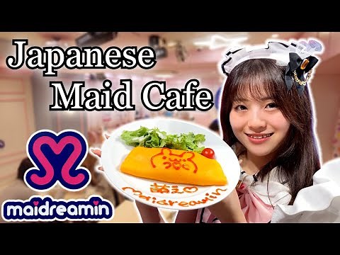 Visiting Japanese Maid Cafe | Maidreamin AKIHABARA | Urere Legend Maid & Koyomi Legend Maid