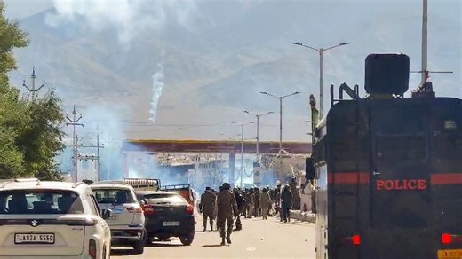 Ladakh statehood protest turns violent; BJP office in Leh attacked amid shutdown seeking for sixth schedule extension