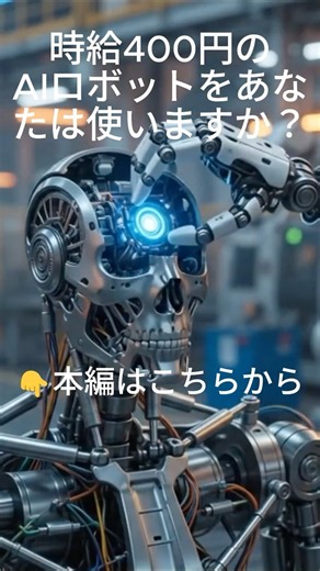 【フィジカルAI VS モデルT】AIロボット時給400円の衝撃