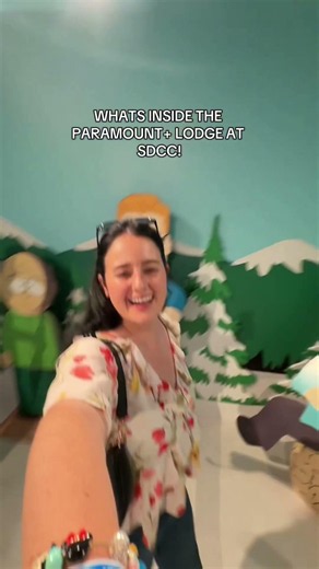 Paramount+ Lodge at SDCC is always one of the best free activations!!! #sdcc #comiccon #comewithme