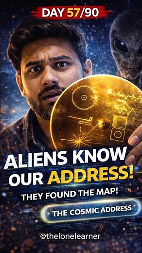 The Voyager Golden Record Explained: NASA's Message to Aliens 🤯 #aliens #nasa #science