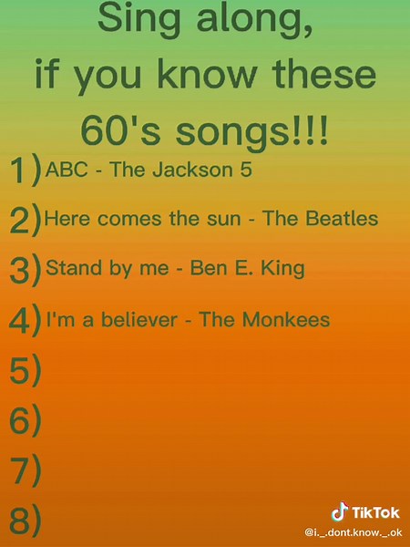 #60s #60smusic #nostalgia #nostalgic #songs #challenge