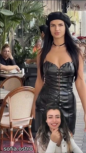 🔥 Black Mini Dress Street Style Everyone Turns To Look! #streetstyle #shorts