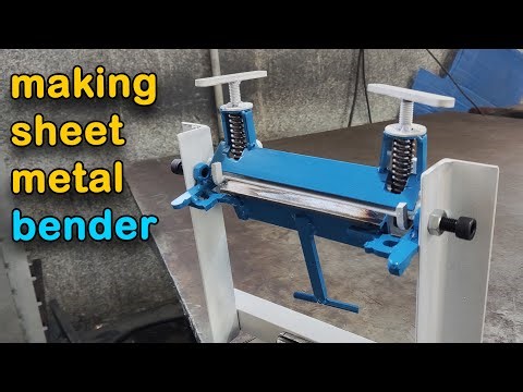 This Small Sheet Metal Bender is So Cool, You'll Never Want To Use a Hammer Again!