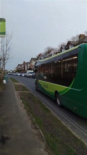 3803 optare solo sr on the 38 of newport heading towards shide path