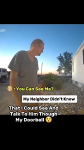This Doorbell Left My Neighbor Speechless 😱 #ring #cctv #caught #neighbors #usa #shorts | Next Level Content