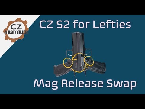 CZ Shadow 2 (and others) - Mag release swap