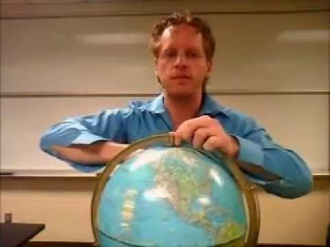 Direction of Earths Spin demo