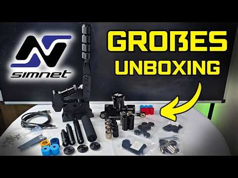 Big Simnet unboxing! Handbrake and hydraulic kit! | What's my first impression?