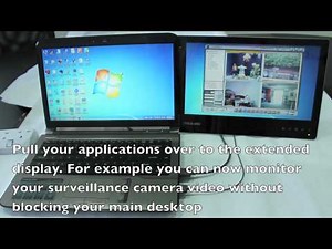 Connecting the PROLiNK PRO1301WE Mobile LED Monitor to your laptop