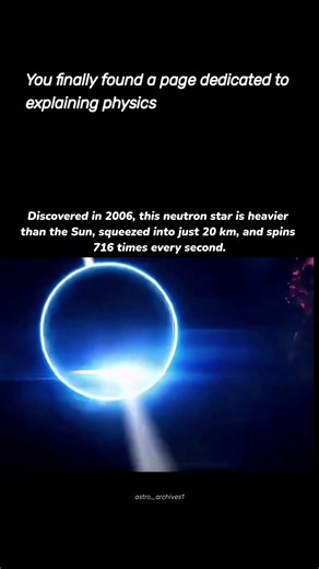 The fastest-spinning star ever discovered in space 🚀