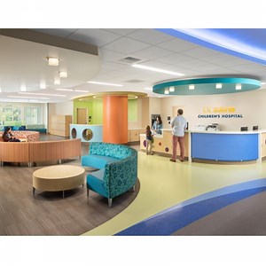 [Hot Item] Curved Reception Desk Nurse Station Reception Counter Hospital Furniture Waiting Room of Children's Clinic