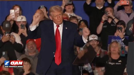 President Trump ends his rally in Mount Pocono, Pennsylvania with his signature dance. Watch OAN Live here: https://live.oann.com/home.ktv?utm_source=socials&utm_medium=social media&utm_campaign=fb | One America News Network