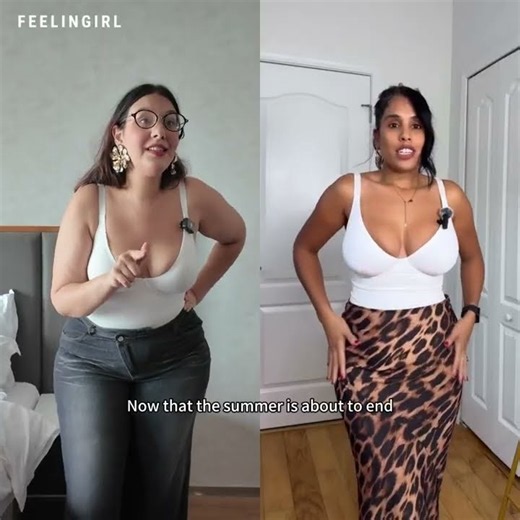 My secret outfit upgrade! ❌ This V-neck thong bodysuit snatched my waist instantly-MT220075-SJB-QJH